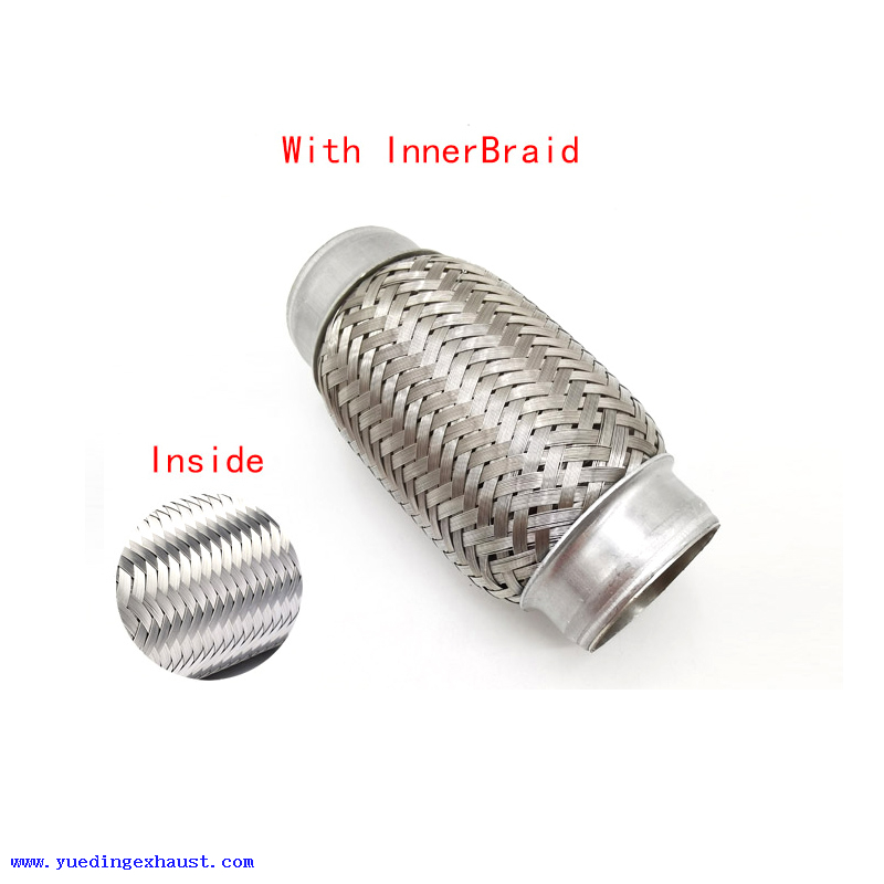 2 X 6in Stainless Steel Exhaust Bellow Corrugated Tube Weld On Installation