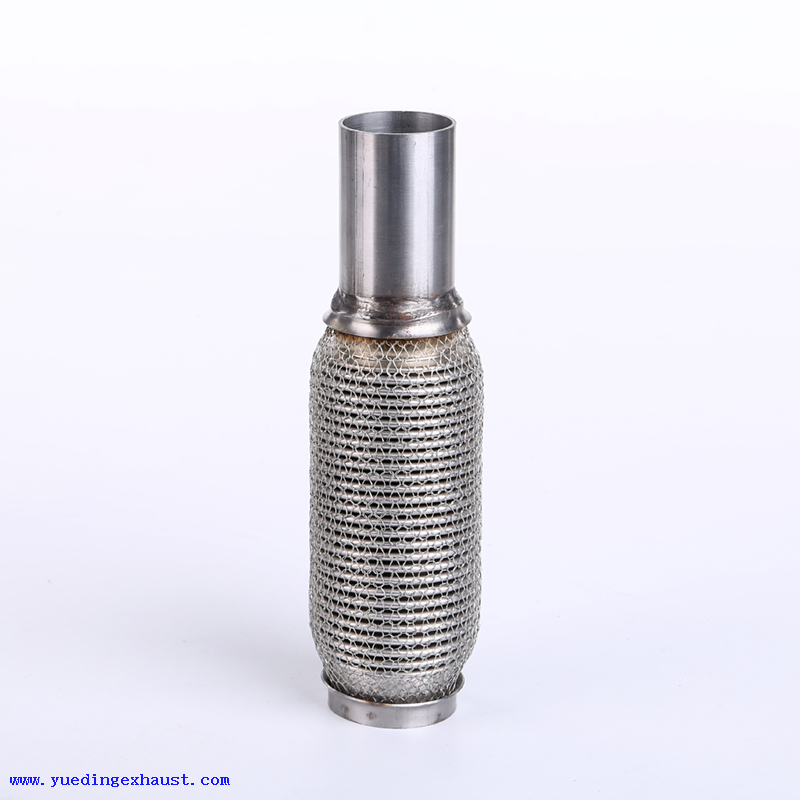 China 304 Ss Exhaust Flexible Pipe with Mesh Covering - China Exhaust Pipe, Mesh Covered Flex Joint