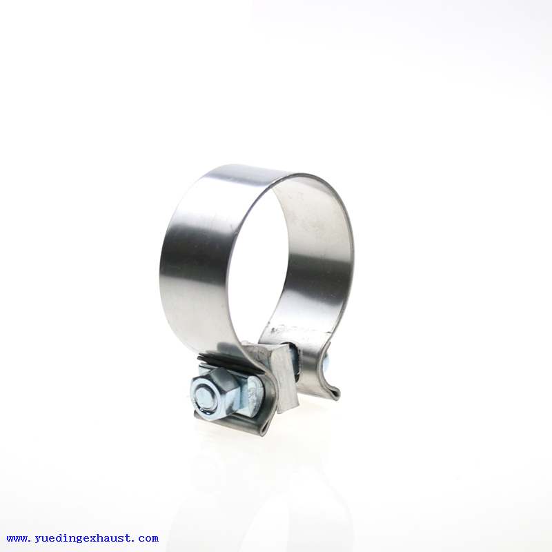 Exhaust O Clamp Stainless Steel Seal Clamp For 2.5" 3" 3.5" O.D. Tubing Auto Turbo Pipe Clips