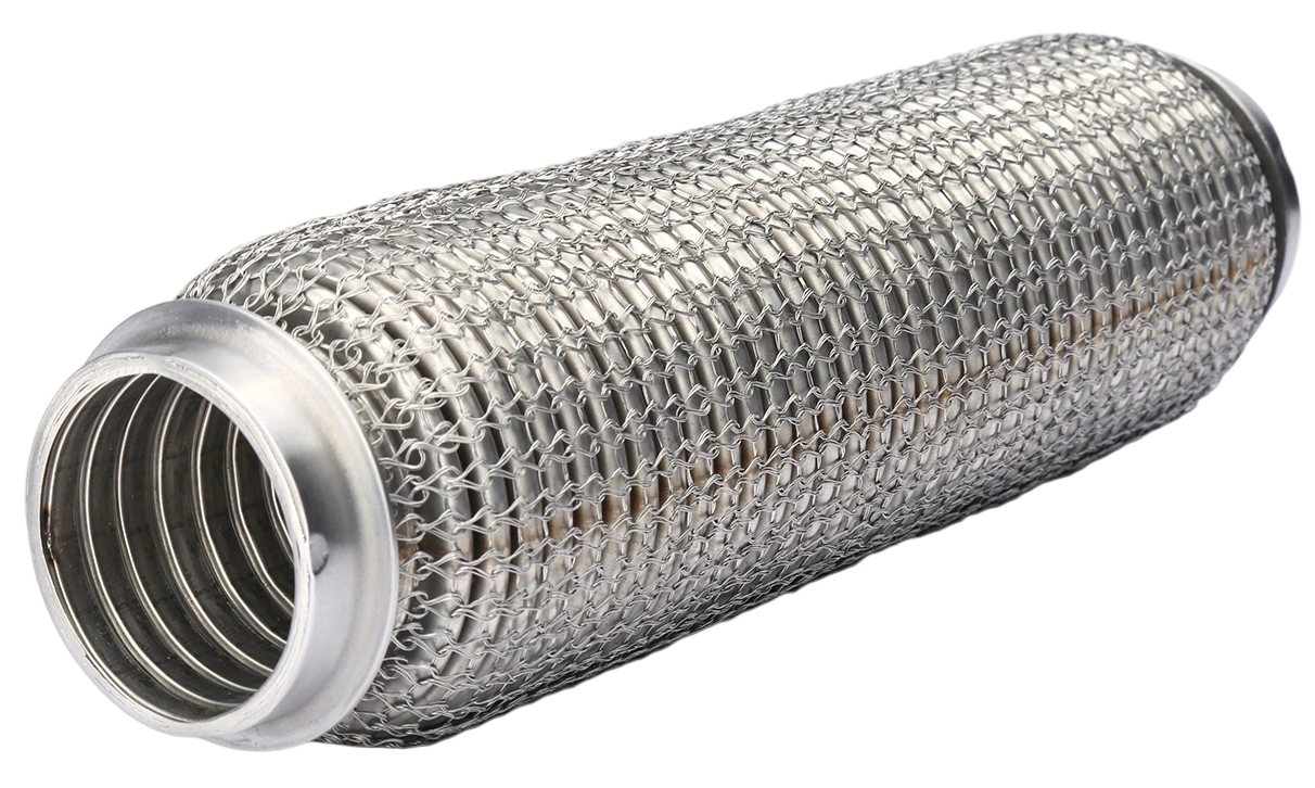 thin braid exhaust flex hose factory