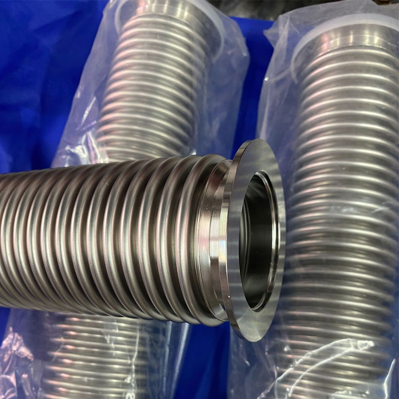 KF16 NW16 Flange Vacuum Bellows Stainless Steel Flexible Hose from