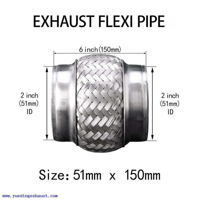 China 2 inch flex pipe exhaust manufacturers, 2 inch flex pipe exhaust suppliers, 2 inch flex