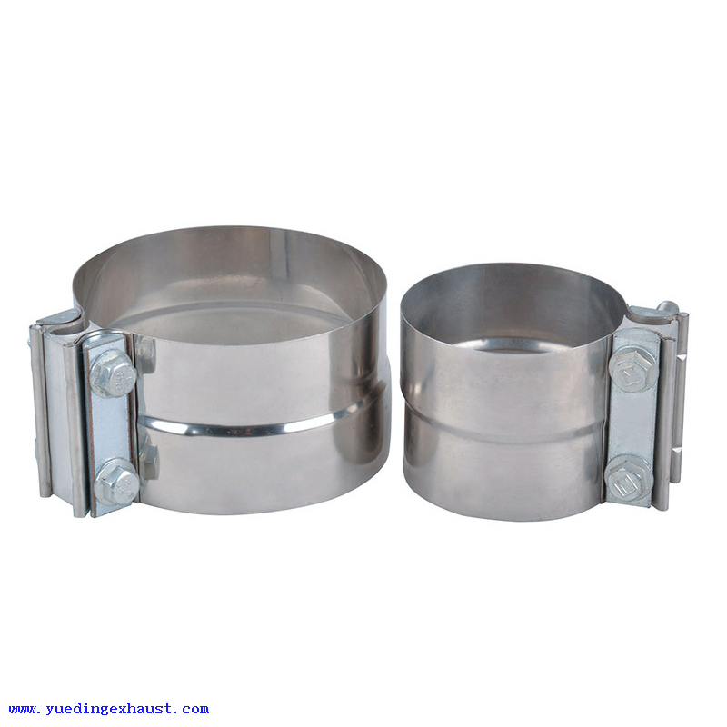 stainless steel heavy duty Lap Joint Clamp for muffler pipe